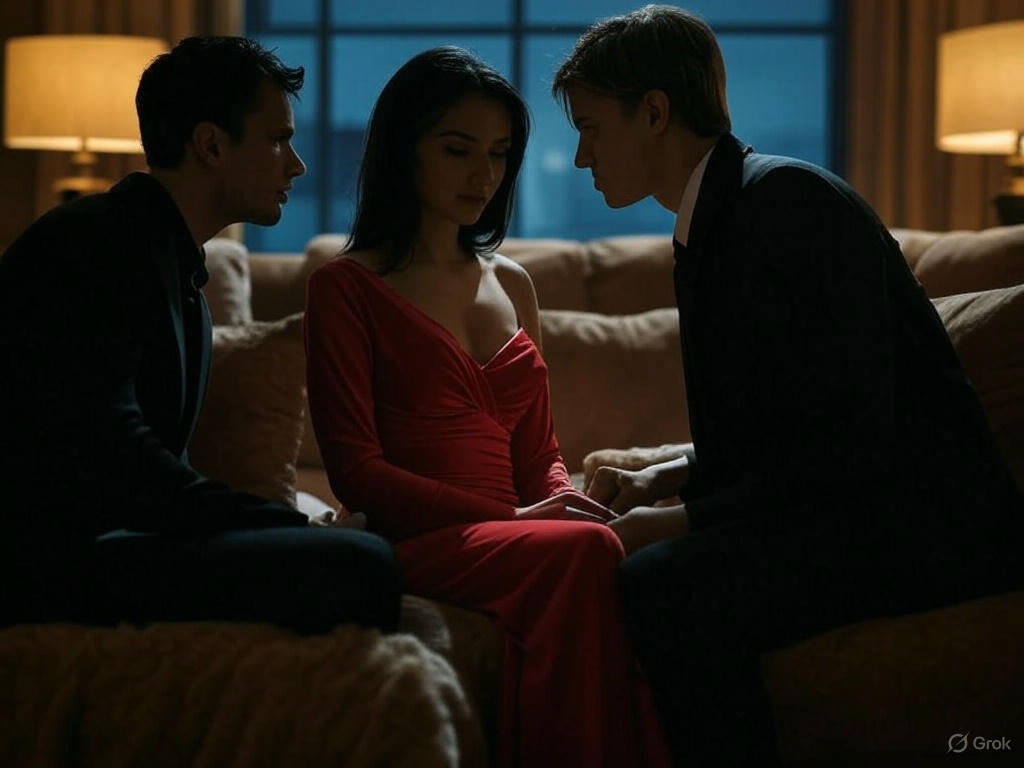 Intimate Encounter in the Penthouse